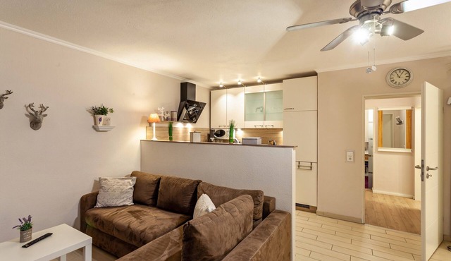 Studio Apartment "Bergidyll" with Mountain View, Shared Terrace & Wi-Fi
