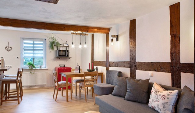 Studio Apartment 'Fachwerk 44' with Shared Terrace, Shared Garden and Wi-Fi