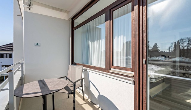 Studio Apartment 'Huber Living Basic 103' with Balcony and Wi-Fi