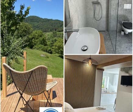 Studio apartment in nature with sauna