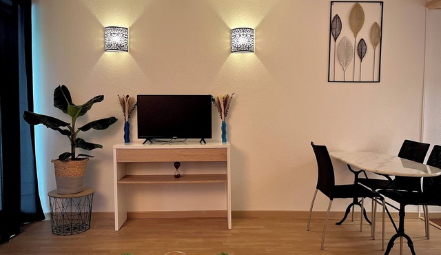 Studio apartment in the heart of nature with shared swimming pool and playgrounds