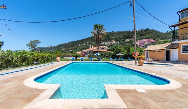 Studio Apartment 'Mires House Side First Floor 10' with Shared Pool, Wi-Fi and Air Conditioning