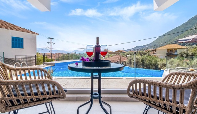 Studio Apartment 'Oceanida Afrodite Lyxury Suite' with Sea View, Wi-Fi and Air Conditioning