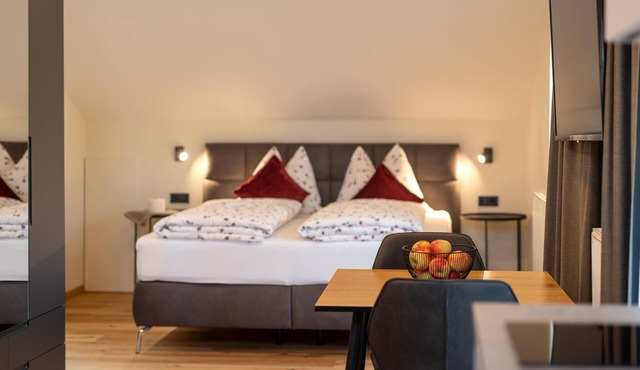 Studio Apartment 'Weinangerhof Apartment Birnbaum' with Mountain View, Wi-Fi and Air Conditioning