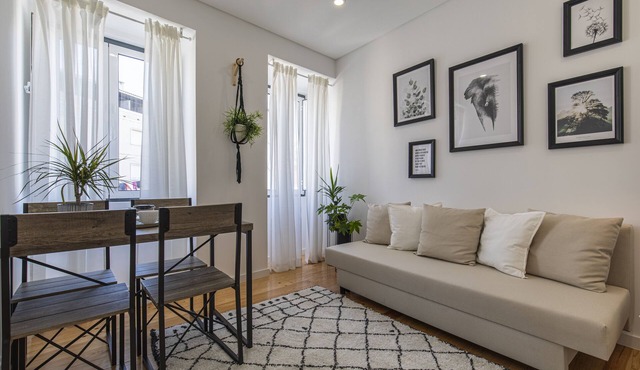 Studio apartment with patio