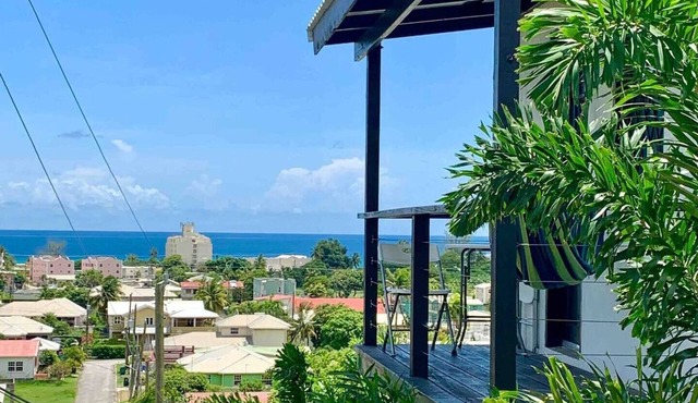 Studio APT 5A, Oceanview + Pool, Near Beach | @ Paradise Point Barbados