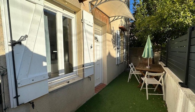 Studio avec terrasse-Orange Vélodrome