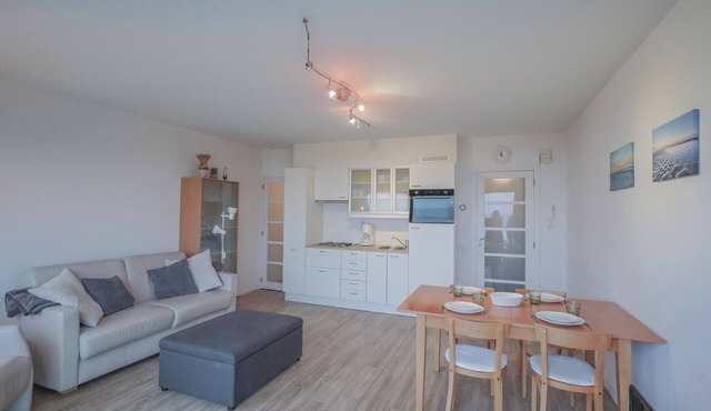 Studio by the Sea in Belgium with Beach Access