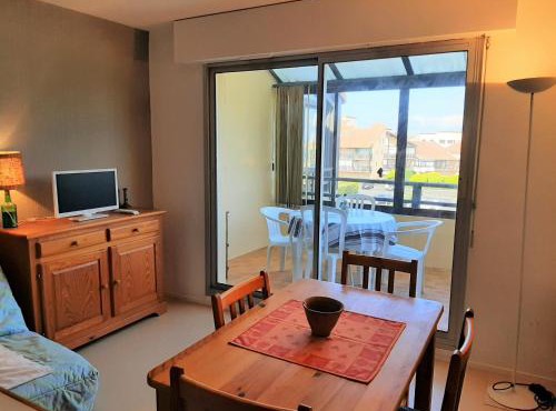 Studio cabine avec piscine et tennis, Capbreton - FR-1-239-809