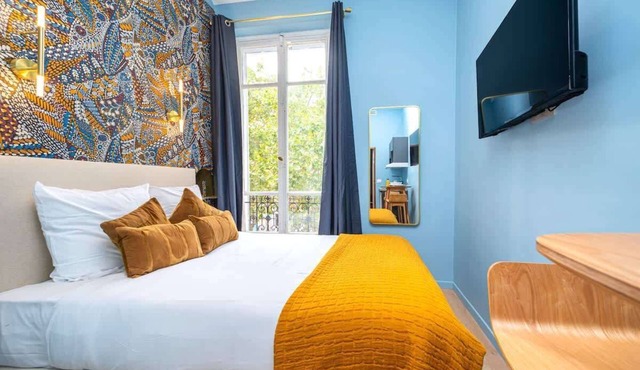 Studio climatisé & tout équipé – Paris 17