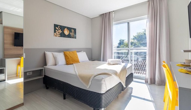Studio com ótima localização e decorado! 5