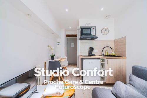 Studio Confort - Proche Gare&Centre - Futuroscope 2