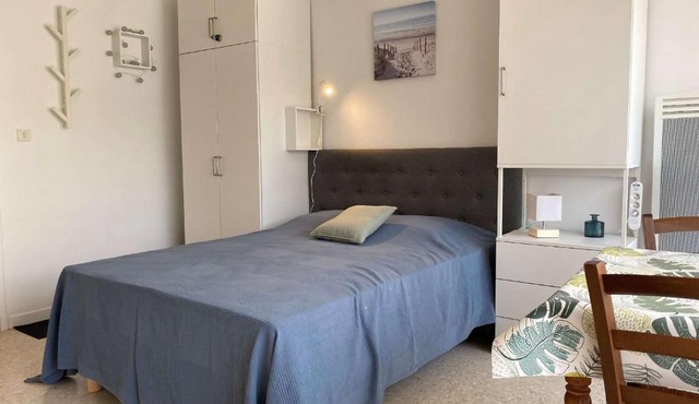 Studio confortable face aux Thermes avec balcon - FR-1-553-26