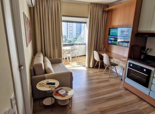 Studio Conforto 1 Quarto no Brooklin!