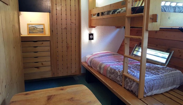 Studio cosy Arc 1600, ski aux pieds, idéal 2 pers, WiFi inclus - FR-1-411-478