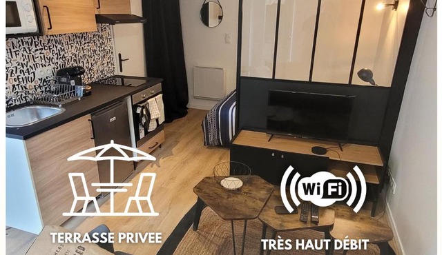 Studio cosy Saint-Étienne centre ville