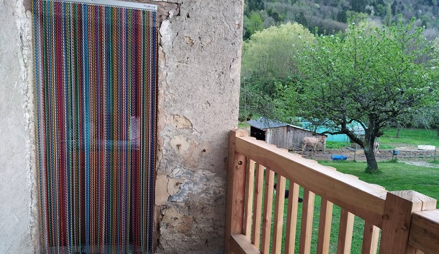 Studio Dans une Ferme Savoyarde. Entourés de nos Ânes, Pour un Repos Mérité