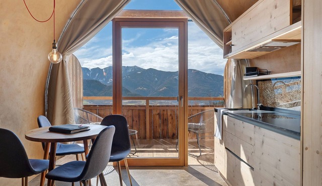 Studio 'Dietrichhof Pavilion Fire' with Mountain View, Shared Terrace and Wi-Fi