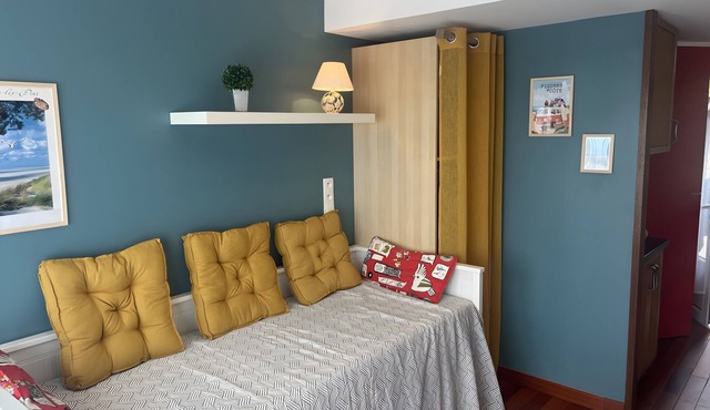 Studio "Face Mer" with Sea View and Shared Terrace