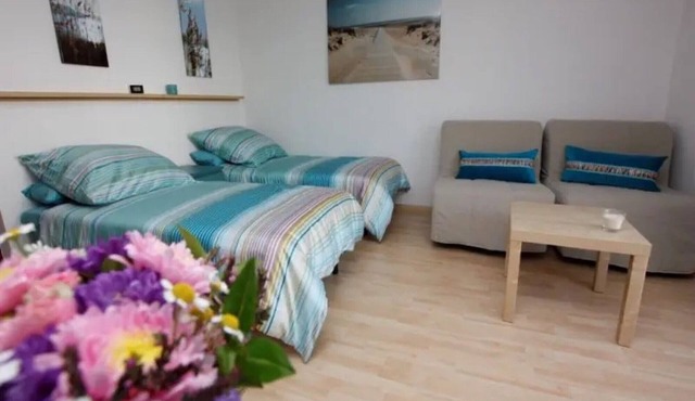 Studio 'Ferienwohnung -1-' with Balcony and Wi-Fi