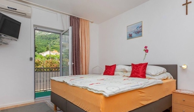 Studio flat with balcony Mlini, Dubrovnik (AS-22386-d)