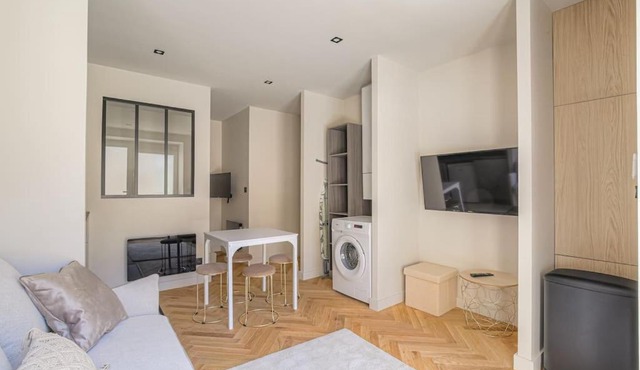 Studio with sleeping area for 4, Saint-Didier