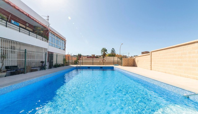 Studio 'Gaviotas 4' with Communal Pool, Wi-Fi, and Air Conditioning