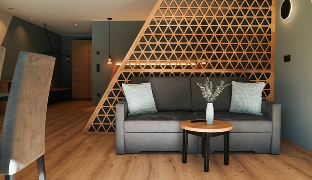 Studio Apartment 'Garden Lodge Exclusive One' with Mountain View, Private Terrace and Wi-Fi