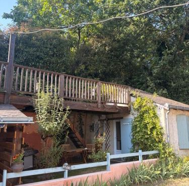 Studio Les Terrasses Perchées sur la rivière à Segré
