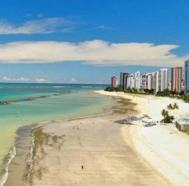 Studio Maré dos Reis - Experiência Premium com Conforto Vista Mar e Localização em Candeias Recife