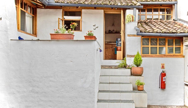 Studio Mariposa with a fantastic garden in the historical Quito