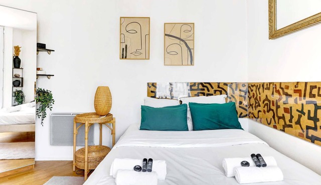 Studio moderne au cœur du 13e – Quartier Rue Nationale