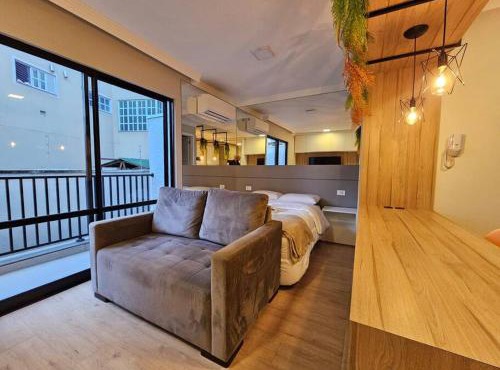 Studio Moderno com sacada Ap 25 Soho Life
