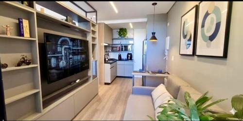 Studio moderno e aconchegante