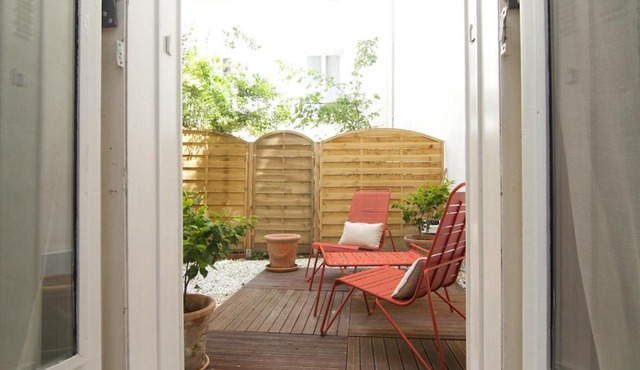Studio Montonnerre avec terrasse proche Necker et Montparnasse