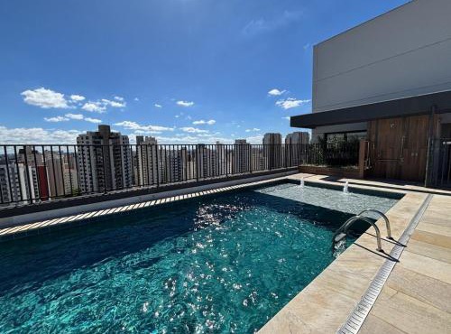 Studio na Vila Mariana ao lado do Metrô e IBIRAPUERA com Piscina Coworking Gym