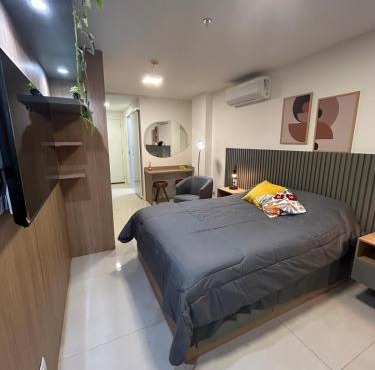 Studio novo e completo, Jardim Amália