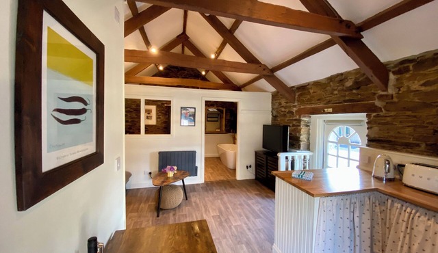 Studio on hidden Cornish farm