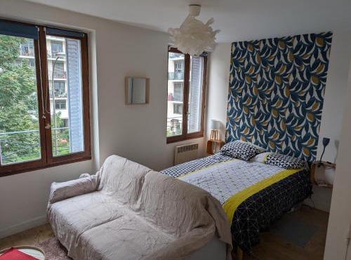 Studio Paris buttes Chaumont