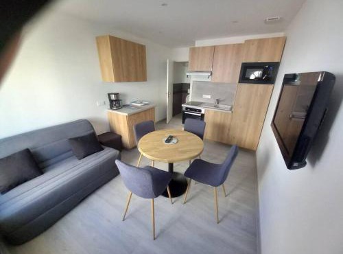 Studio plain-pied 2 Personnes 150 m de la plage