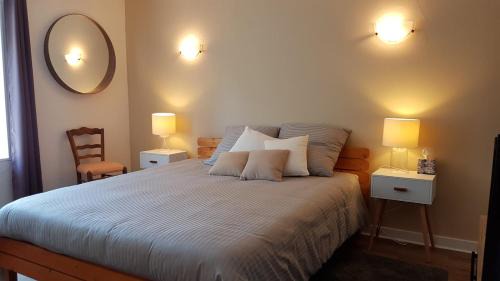 Studio proche Chaine des Puys, SDB privée, kitchenette