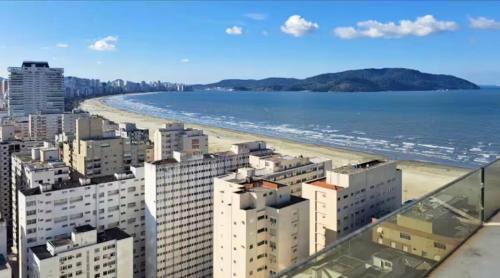 Studio Premium Gonzaga, Piscina, Coworking e Academia Vista Mar