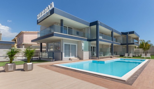 Studio "Residence Meridian Unità 2" with Mountain View, Pool & Wi-Fi
