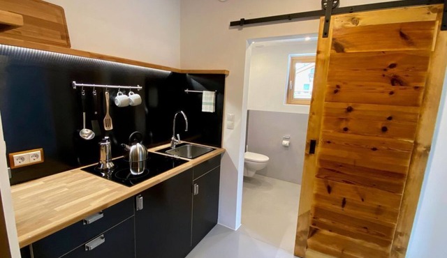Studio, shower, WC, balcony - Waldruh