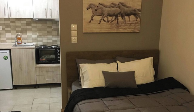 Studio Sleeps 2 with Wi-Fi