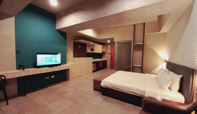 Studio Stay Servce Aprtmnt 2pax allows 3pax 21022