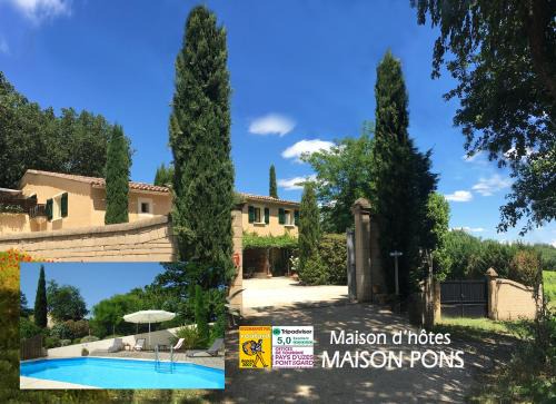STUDIO TERRASSE PISCINE UZES PONT DU GARD
