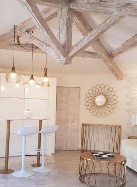 Studio villa château Currault