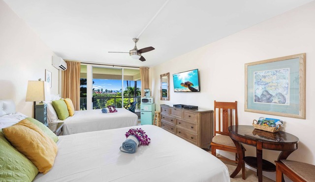 Studio w/pool & beach access