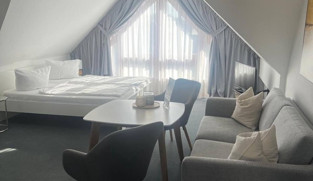 Studio, WC/shower - Pension am Markt